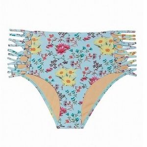 Leith W High Waist High Tie Side Floral Bikini